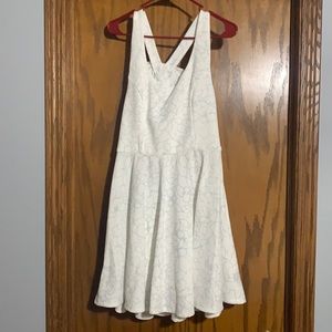 White Trixxi dress XL